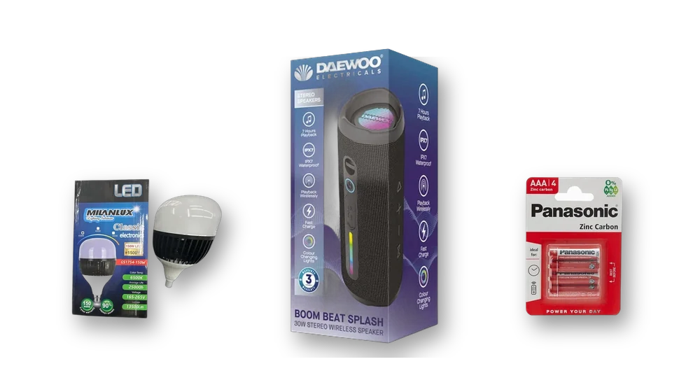 Tech & Electrical products